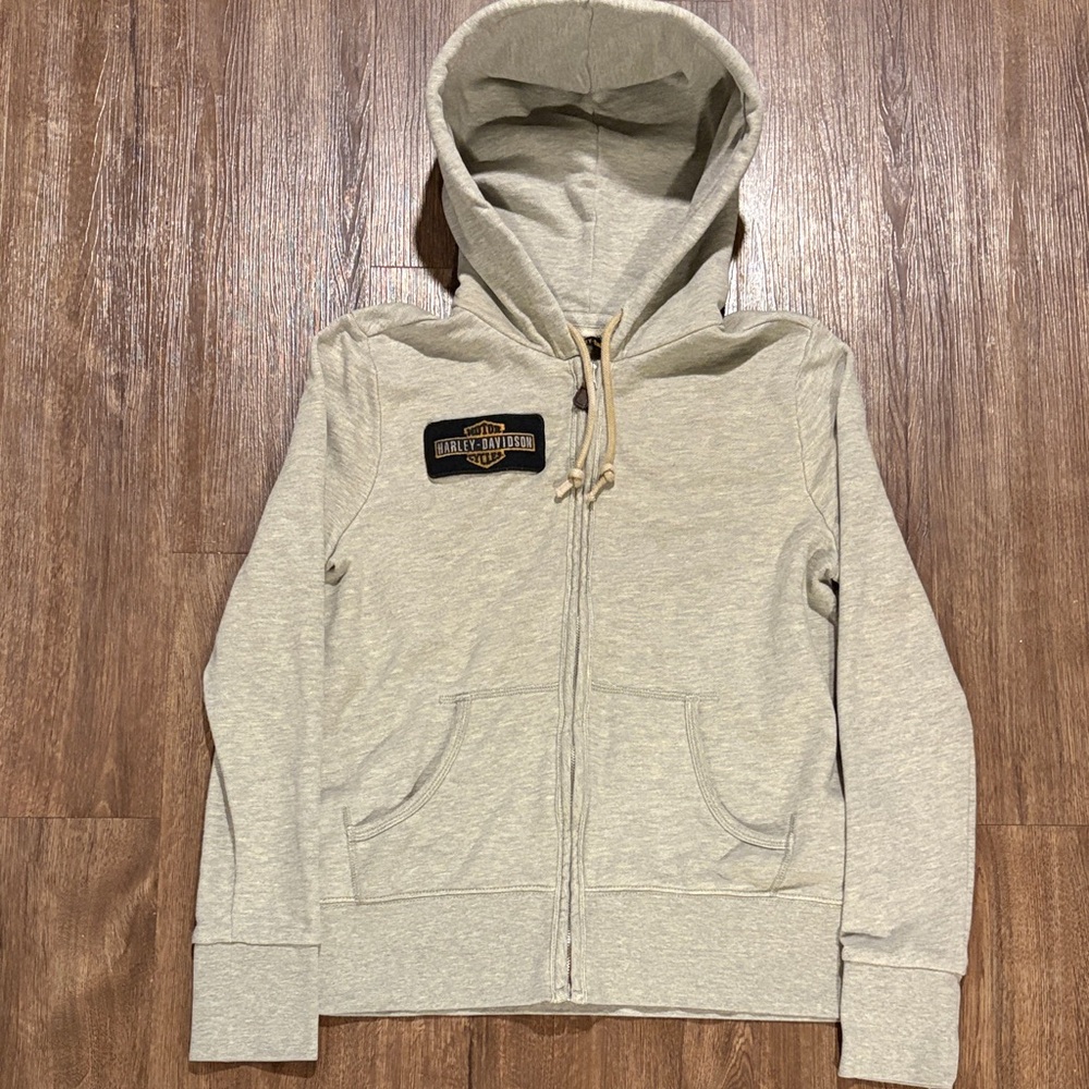 Vintage Harley Davidson men’s small full zip hoodie